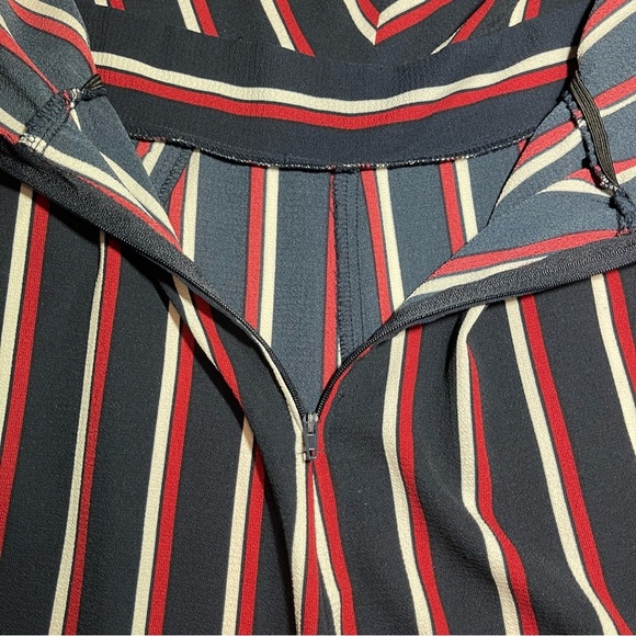 Teeze Me Red, White & Blue Striped Jumpsuit Size 5/6 - Picture 13 of 13